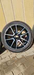 Predám elektróny s pneu. 205/45 R16 4x108 - 5