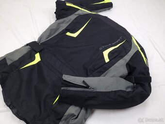 Cycle Spirit Neon pánska textilná moto kombinéza 52 L DLHÁ - 5