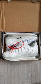 NIKE AIR MAX 720 SNOW WHITE SNEAKERS - 5