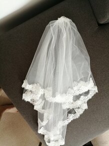Svadobné šaty - Biele 34,36 - 5