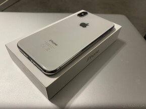 iPhone X 64Gb Silver - TOP STAV - 5