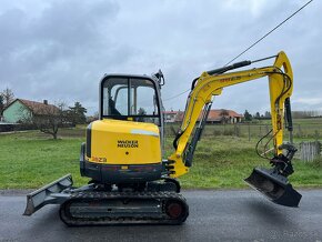 Bagr Wacker Neuson 38Z3 vds, hyd.svahovka+podkopy, 4,5t - 5