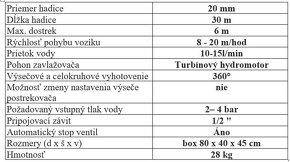 Mobilné hadicové zavlažovanie 30 metrov, Taliansko - 5