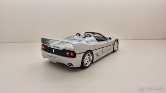 1:18 FERRARI F50 SILVER - 5