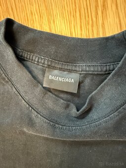 Balenciaga box logo tee L - 5