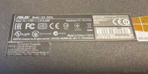 Predám laptop ASUS X555L (2015) + originál adaptér - 5