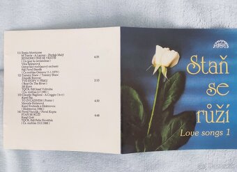 💿CD Staň se růží - Love song 1 r.1992 staré hity - 5