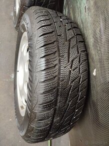 Predám tieto al.disky 5x100 R15 195/65 R15 6mm zimné - 5