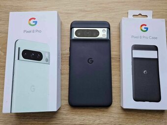 Google Pixel 8 Pro, 12GB / 128GB, Mint, top stav,kryt,zaruka - 5