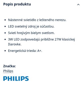 LED dizajnove vonkajšie svietidlo PHILIPS - 5