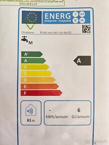 PANDA IOG mini 19 plynový prietokový ohrievač vody - 5