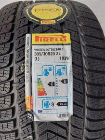 305/30R20 103W XL Zimné Pirelli Sottozero3 - 5