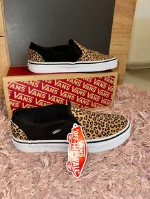 vans leopard stylove original slip-on tenisky-topanky - 5