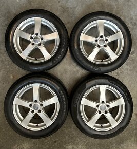 Letná sada 5x112 R17 , 225/55/17 - Audi A6, Karoq, TRoc - 5