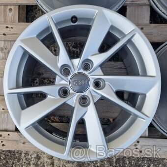 ORIGINÁL AUDI HLINÍKOVÉ DISKY 5x112 R16 - 5