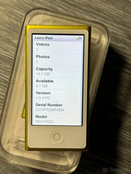 iPod Nano 7, 16gb - 5