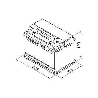 Autobatéria Bosch S4 008 680A 74Ah - 5