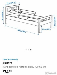 Detská IKEA posteľ - 5