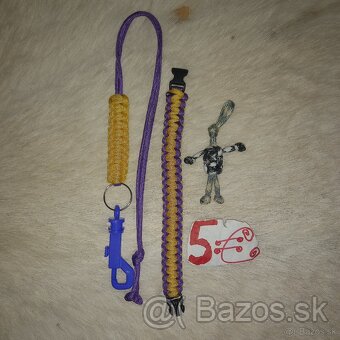 paracord 550Náramky ručne vyrobené - 5