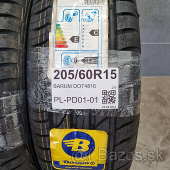 Letné pneumatiky 205/60 R15 BARUM DOT4816 - 5