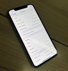 iPhone XS 64GB Silver - 100% batéria - 5