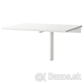 IKEA biely skladací stôl Norberg - 5