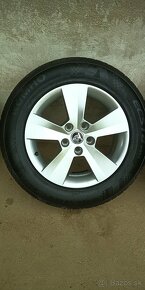 16"disky+pneu KUMHO minimalne  jazdene - 5