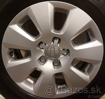 Originálne hliníkové disky AUDI - 5x112 r16 - 5