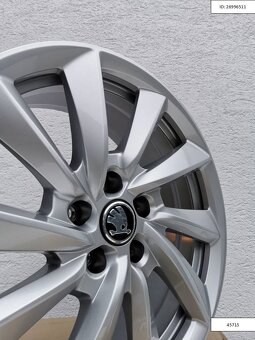 Nové Ronal 7,5X18 ET40 5X112 Škoda Alu disky R18 1247 - 5