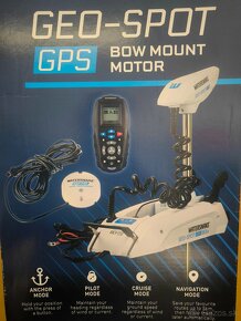 PREDÁM TROLLINGOVÝ MOTOR WATERSNAKE GEO-SPOT GPS 80LB 78″ - 5