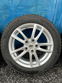 Alu R16  5x114,3 Hyundai i30, Kia Ceed, zimne pneu 205/55R16 - 5