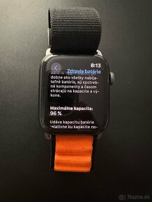 Apple watch 5 44mm zdravie baterie 96%  - 5