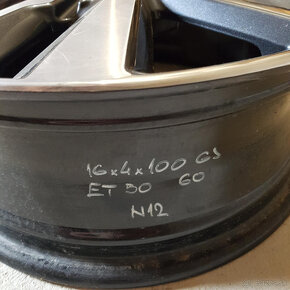 1kus Nissan disk 4x100 R16 ET50 - 5