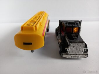 MATCHBOX CONVOY-PETERBILT PETROL TANKER SUPERGAS-POZRI FOTO - 5