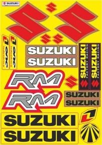 Predám nálepky Suzuki - 5