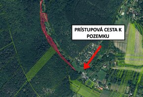 Prašník - 1.214 m2 POZEMOK NA CHATU v lesíku - PREDAJ - 5