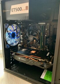 Herný PC - i5 7500, RX 580 8GB, 16GB RAM, 480GB SSD, 500W - 5