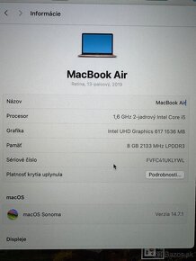 predám Apple MacBook Air 13,3" 128GB rose gold (2019), - 5