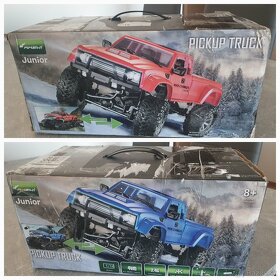 RC model terénneho auta PICKUP TRUCK 1/16 4WD 2,4G Červený - 5