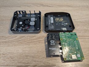 Raspberry Pi 4 Model B 8GB +  Argon ONE M.2 Case + SSD 1 TB - 5