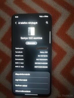 Samsung Galaxy S22, 256GB cserélhető iPhone 11/12-re - 5