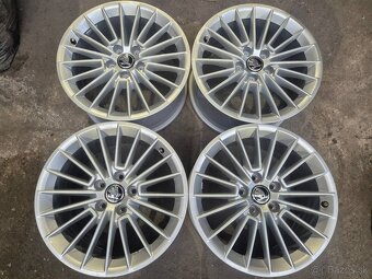 5x112 r17 ET46 x 8J elektróny ŠKODA, VW,SEAT,AUDI - 5