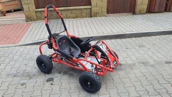 Dětská Bugina MiniRocket MudMonster 98ccm Červená - 5