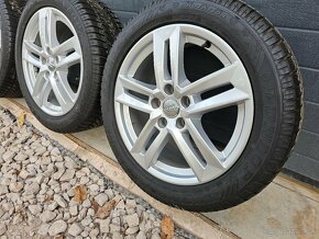 Zimná Sada AUDI A4 B8, B9+DUNLOP 225/50 R17 - 5