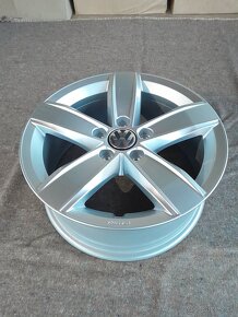 Alu disky R16 5x112 Et33 6.5J Škoda Volkswagen Audi Seat - 5