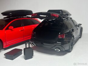 Audi RS6 Avant 1:24 - čierna alebo červená metalíza - 5