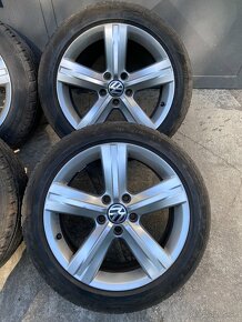 ✅ R17 ®️ Originál VW Passat 5x112 ET47 ✅ 205/50 R17 Leto - 5