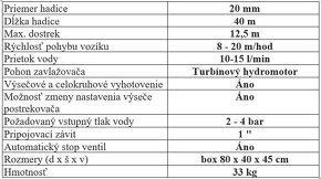 Hadicový naviják 40 metrov, Taliansko záhrady športoviská - 5