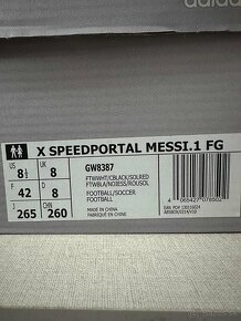 Predám kopačky  X SPEEDPORTAL MESSI.1 FG - 5