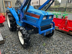 Traktor ISEKI TA317 + čelný nakladač s klapačkou - 5